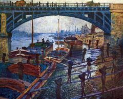 Monet Les Porteurs De Charbon