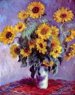 Monet Nature Morte Avec Tournesols