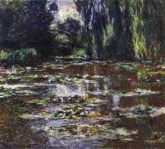 Monet Nenuphars - Paysage Aquatique 3
