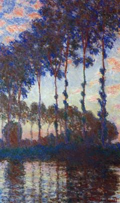 Monet Peupliers Au Couchant