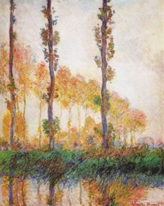 Monet Peupliers En Automne 2