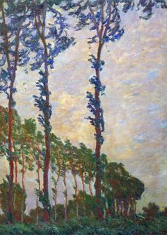 Monet Series Peupliers - Vent