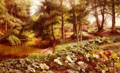 Monsted The Path On The Rivers Edge