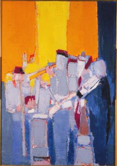 Musicians 1953 De Nicolas De Stael