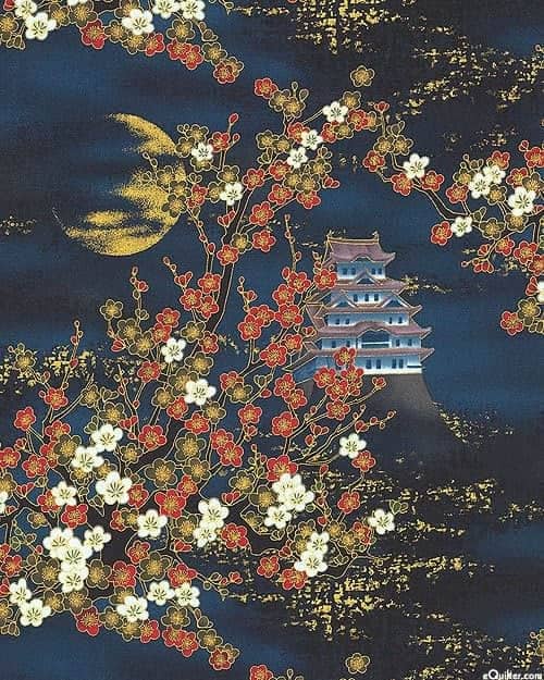 Peinture sur toile, reproduction de Nobu Fujiyama Lair Of The Dragon - Moon Serenade qualité musée
