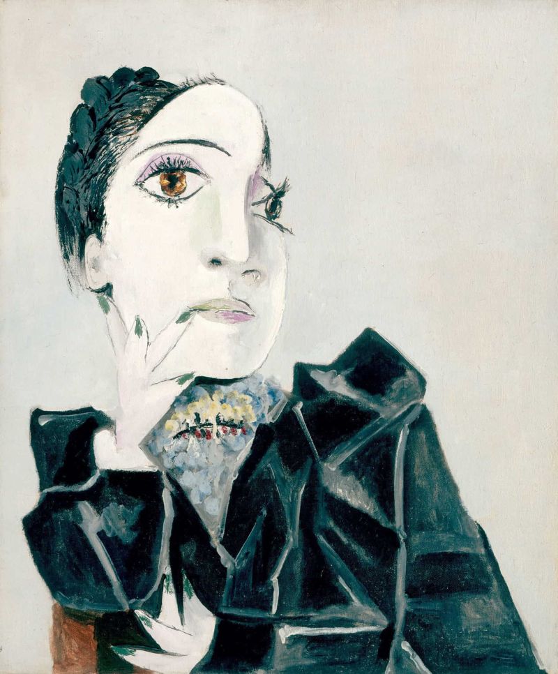 Peinture sur toile, reproduction de Pablo Picasso Dora Maar Aux Ongles Verts qualité musée