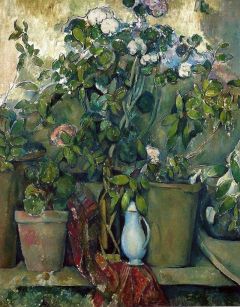 Paul Cezanne Potted Plants 1890