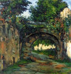 Paul Cezanne The Vault - 1864