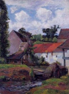 Paul Gauguin, Farm in Osny, 1883