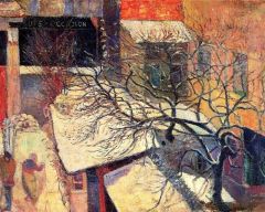 Paul Gauguin, Paris In The Snow 1894