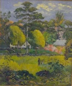 Paul Gauguin Paysage Ou Promenade Familiale 1901