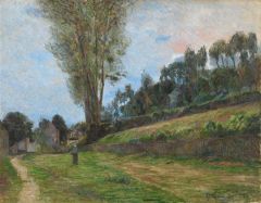 Paul Gauguin Street In Rouen 1884