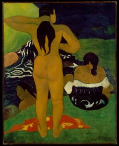 Paul Gauguin Tahitian Women Bathing 1892