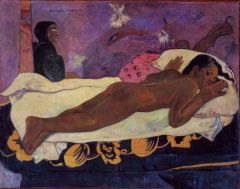 Paul Gauguin The Spirit Of The Dead Keeps Watch Manao Tupapau - 1892