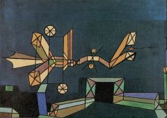 Paul Klee,  Ankunft des Luftdrachen, 1927
