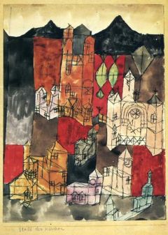 Paul Klee City Of Churches - 1918