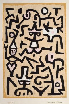 Paul Klee, Comedian handbill - 1938