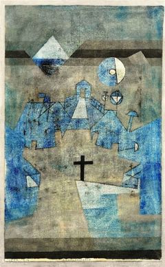 Paul Klee, Dunes Cemetery, 1924