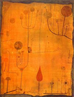 Paul Klee, Fruits sur rouge - 1930