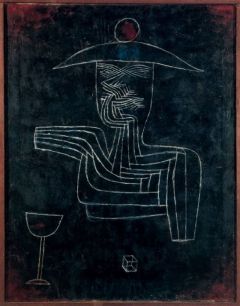 Paul Klee, Geist Bei Wein Und Spiel - Ghost Appearing While Drinking Wine And Gambling - 1927