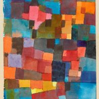 Paul Klee, Raumarchitekturen (Auf Kalt-Warm), 1915