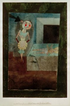 Paul Klee, Selbstmord Eines Stubenmaedche 1923