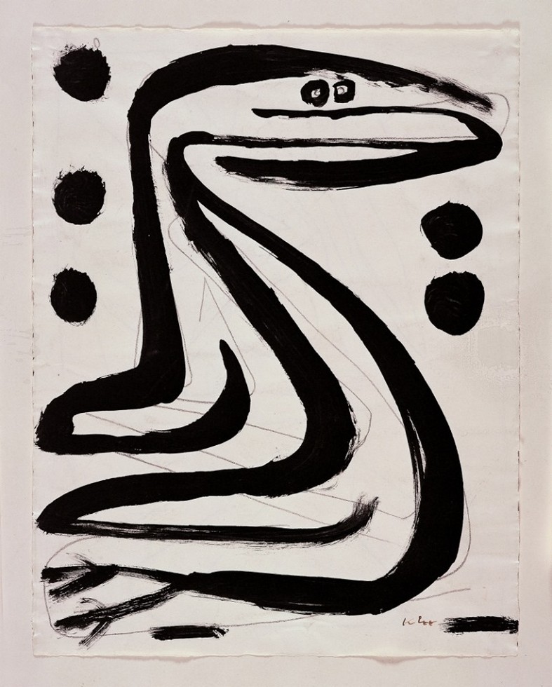 Peinture sur toile, reproduction de Paul Klee, Young Woman in Garden - 1933 qualité musée