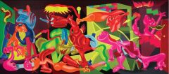 Peter Saul, Guernica 1974