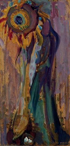 Piet Mondrian, Dying sunflower I, 1908