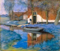 Piet Mondrian House On A River 1902