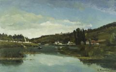 Pissarro, La Marne à Chennevières