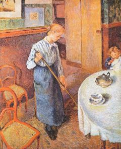 Pissarro, La petite bonne de campagne