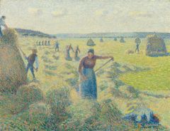 Pissarro, La Récolte des Foins, Éragny