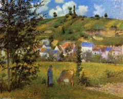 Pissarro, Paysage à Chaponval