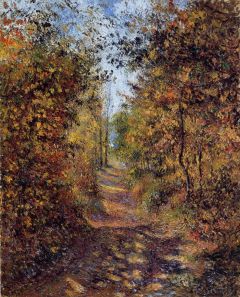 Pissarro, Un chemin dans les bois, Pontoise