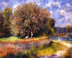 Renoir, Châtaigner en fleur