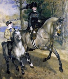 Renoir, Chevauchée dans le bois de Boulogne
