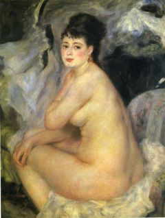 Renoir, Nu assise sur un canapé
