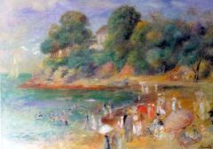 Renoir Plage Du Chateau A Pornic