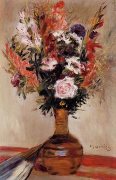 Renoir, Roses dans un vase