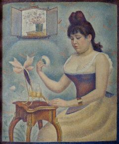 Seurat Georges Jeune Femme Se Poudrant