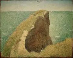 Seurat Georges Le Bec Du Hoc Grandcamp