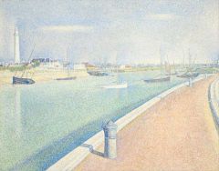 Seurat Georges Le Chenal De Gravelines Petit Fort Philippe