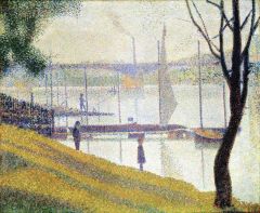 Seurat Georges Le Pont De Courbevoie
