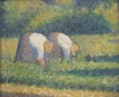 Seurat Georges Paysannes Au Travail