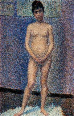 Seurat Georges Poseuse De Face