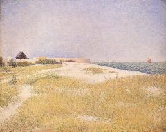Seurat Georges View Of Fort Samson
