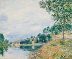 Sisley Alfred Bord Du Loing 1891