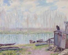 Sisley Alfred Bords Du Loing 1890