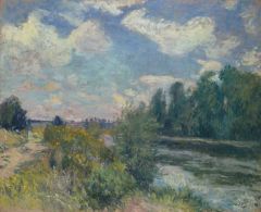 Sisley Alfred La Seine A Bougival 1876